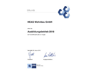 HEAG Wohnbau GmbH sichert den Fachkräftenachwuchs